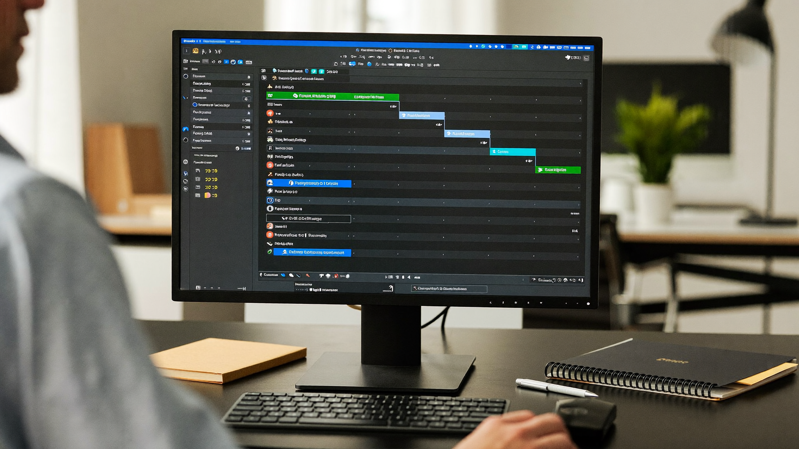 Pipeline de ventas en vista Kanban de CRM para pymes españolas