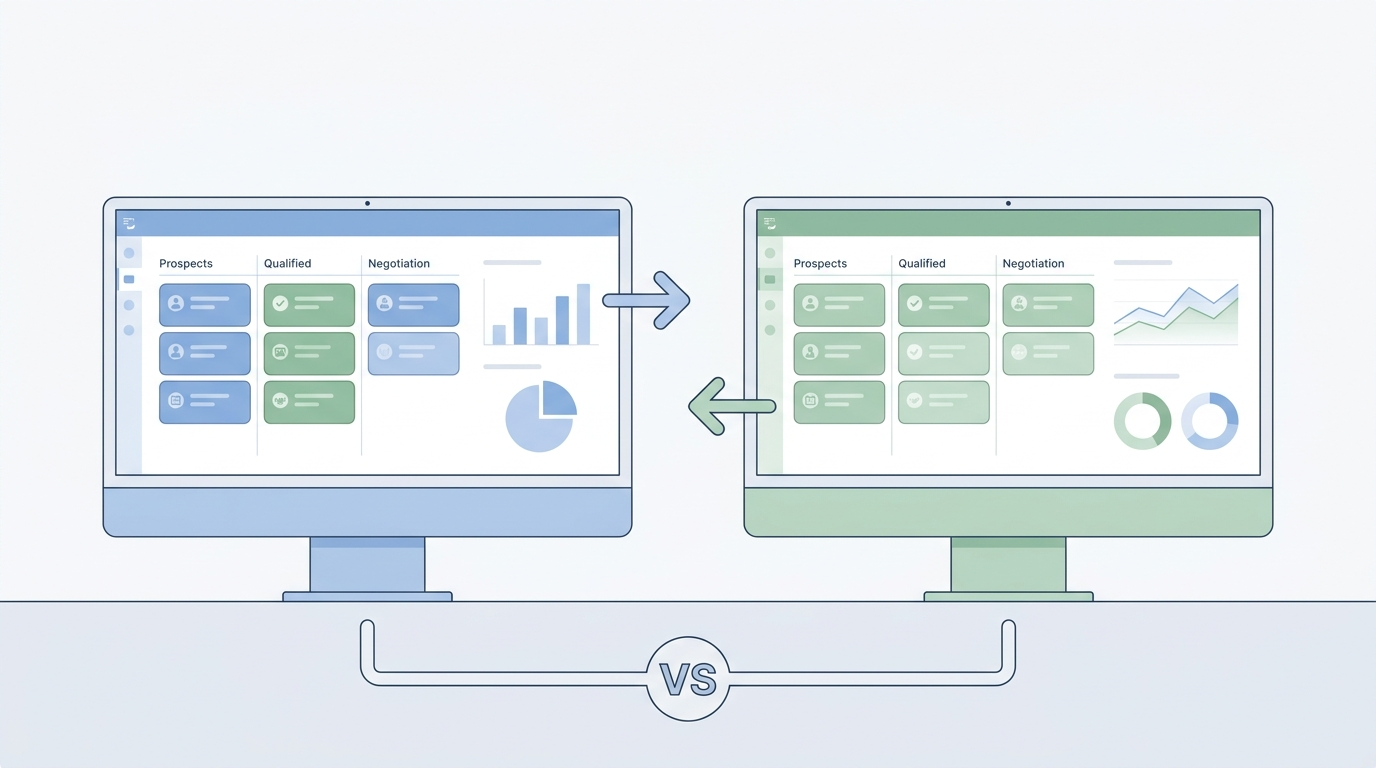 Comparativa HubSpot vs Pipedrive para pymes españolas