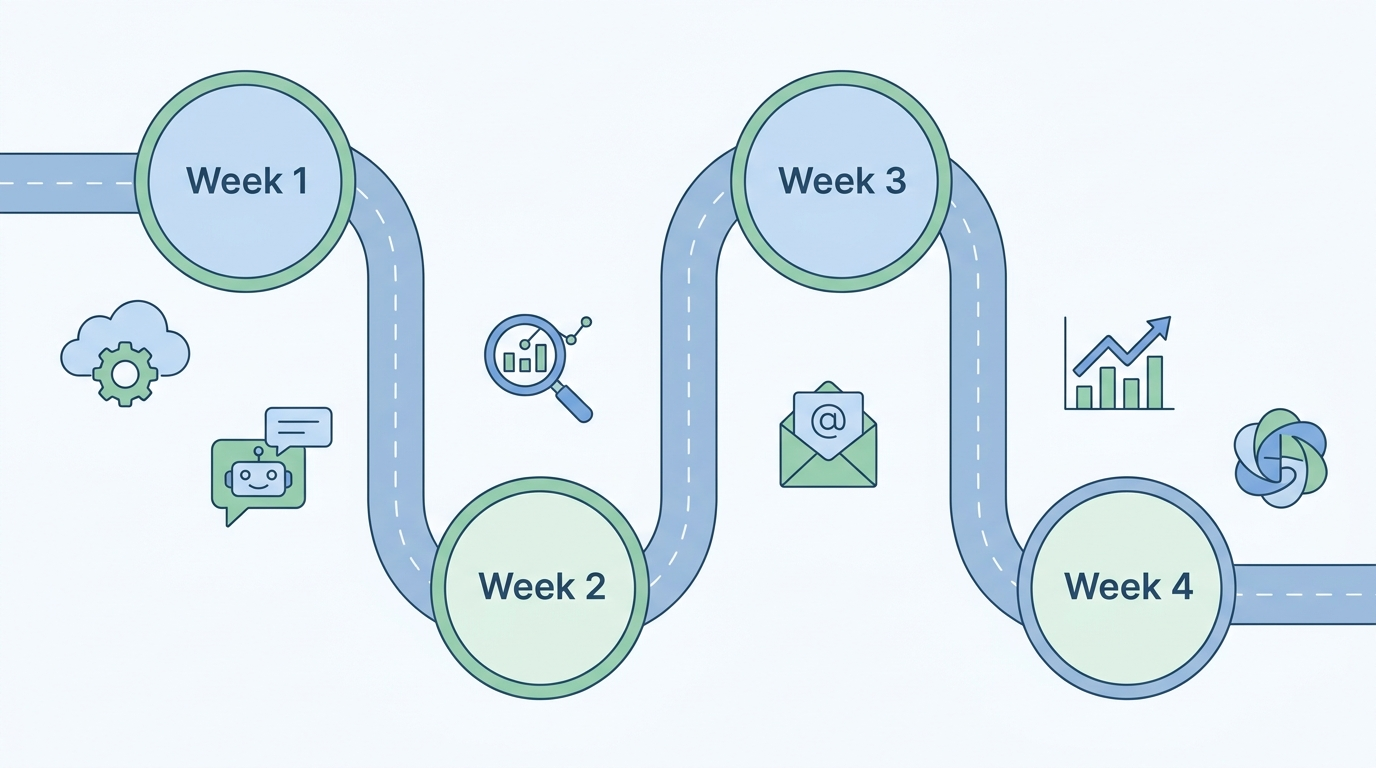 IA para pymes: plan práctico de 30 días